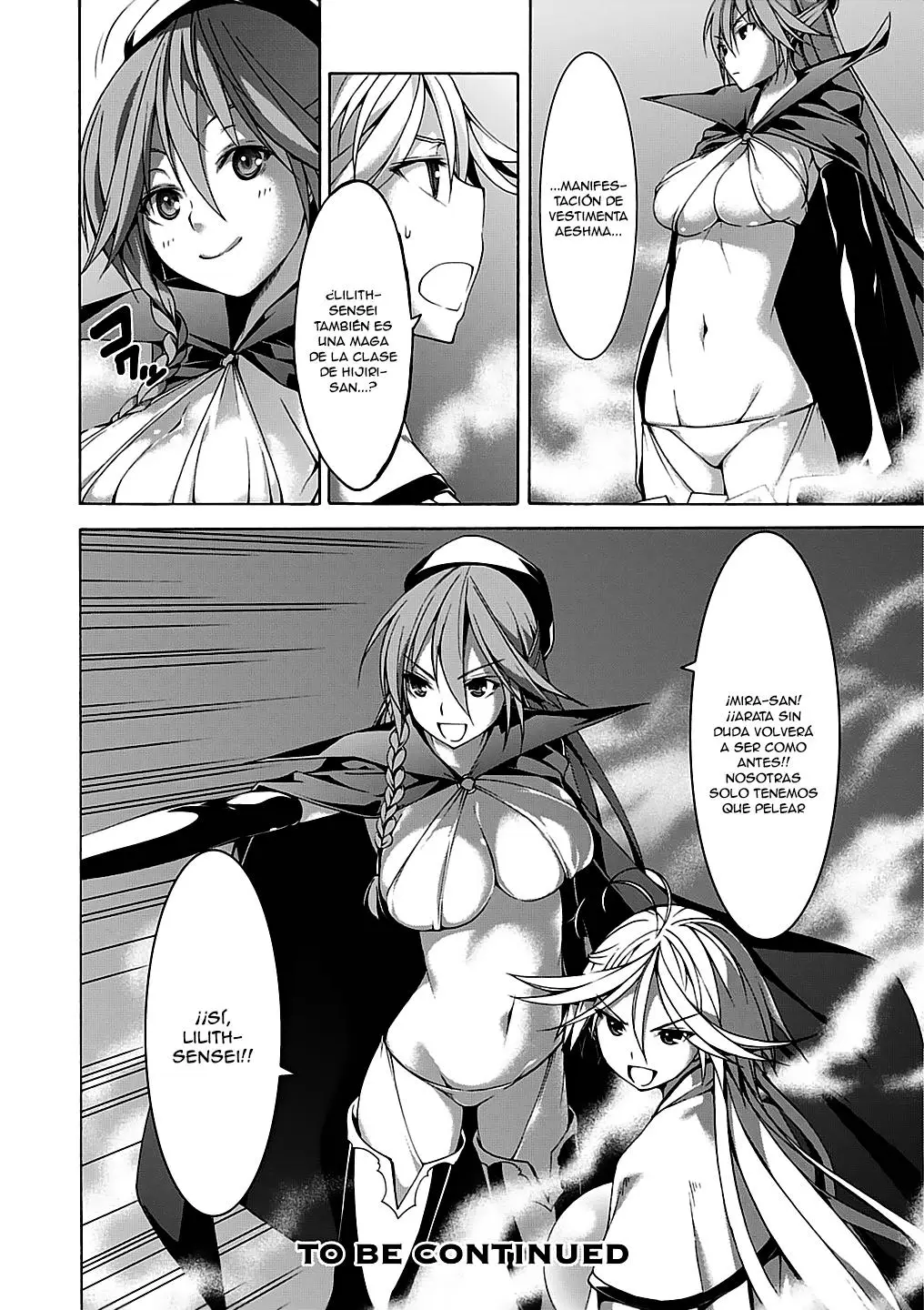 Trinity Seven: 7-Nin no Mahoutsukai capítulo 55 página 33