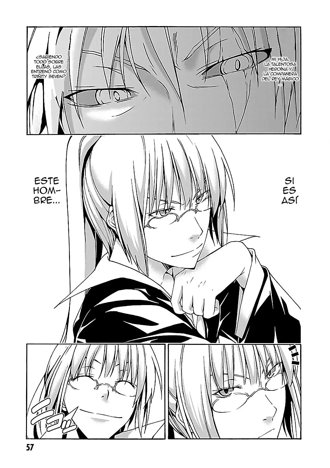 Trinity Seven: 7-Nin no Mahoutsukai capítulo 57 página 12