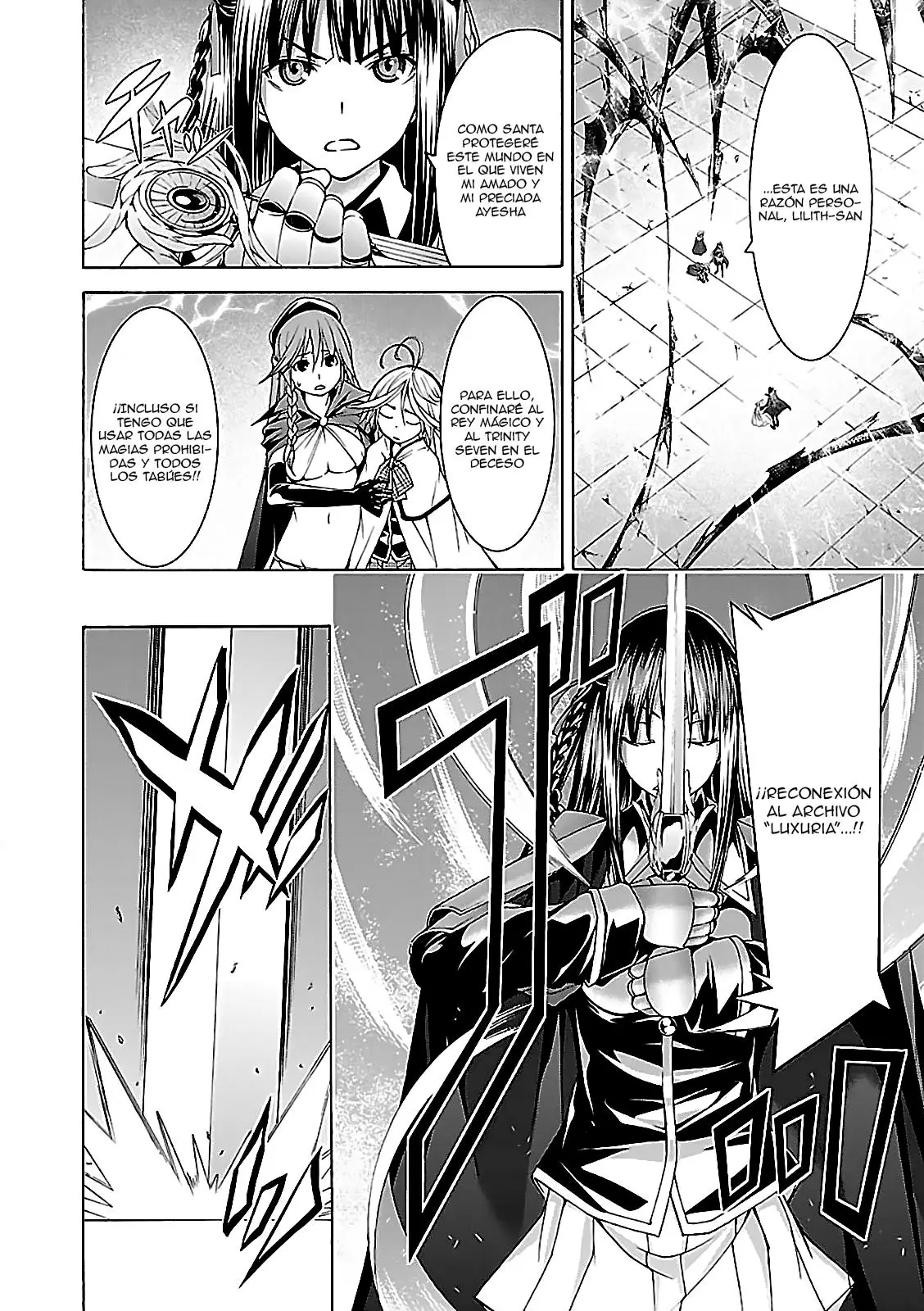 Trinity Seven: 7-Nin no Mahoutsukai capítulo 57 página 35