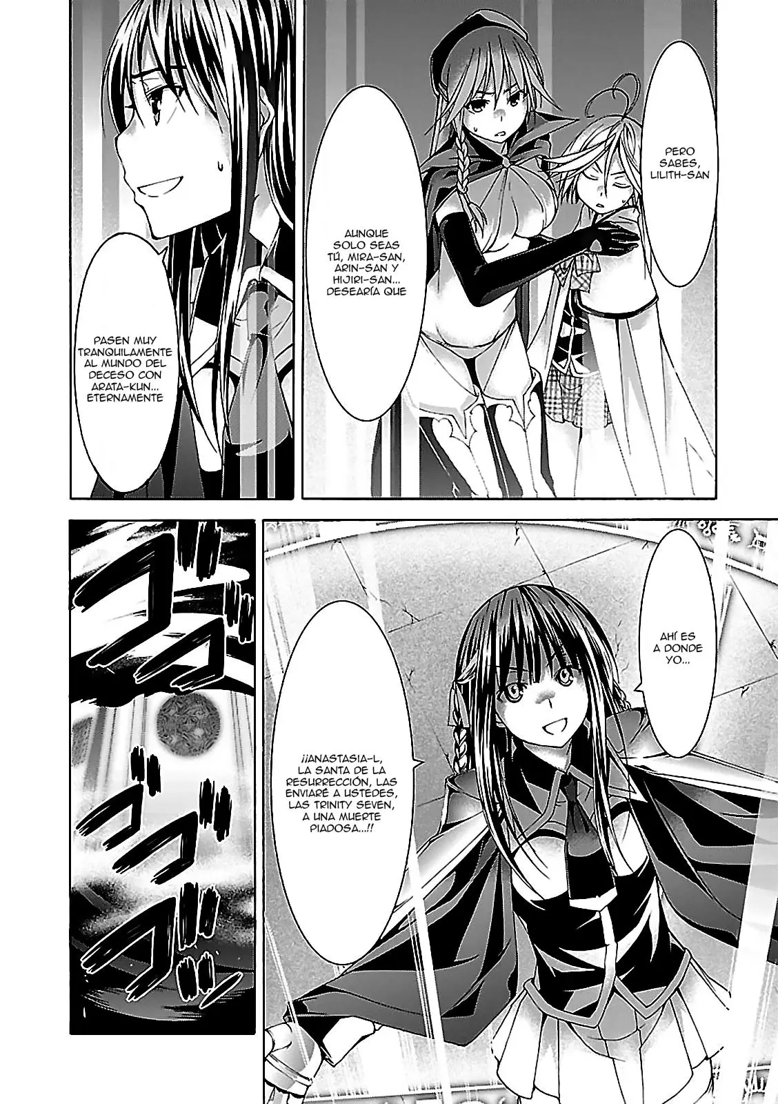 Trinity Seven: 7-Nin no Mahoutsukai capítulo 57 página 37