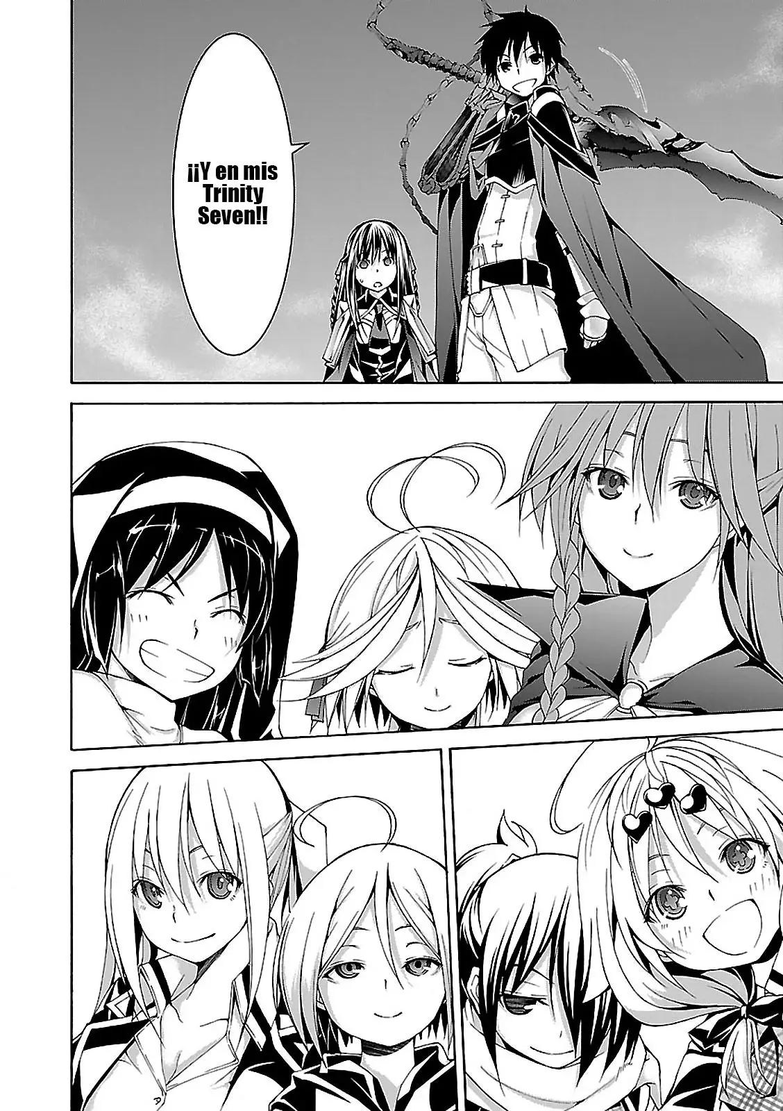 Trinity Seven: 7-Nin no Mahoutsukai capítulo 58 página 13