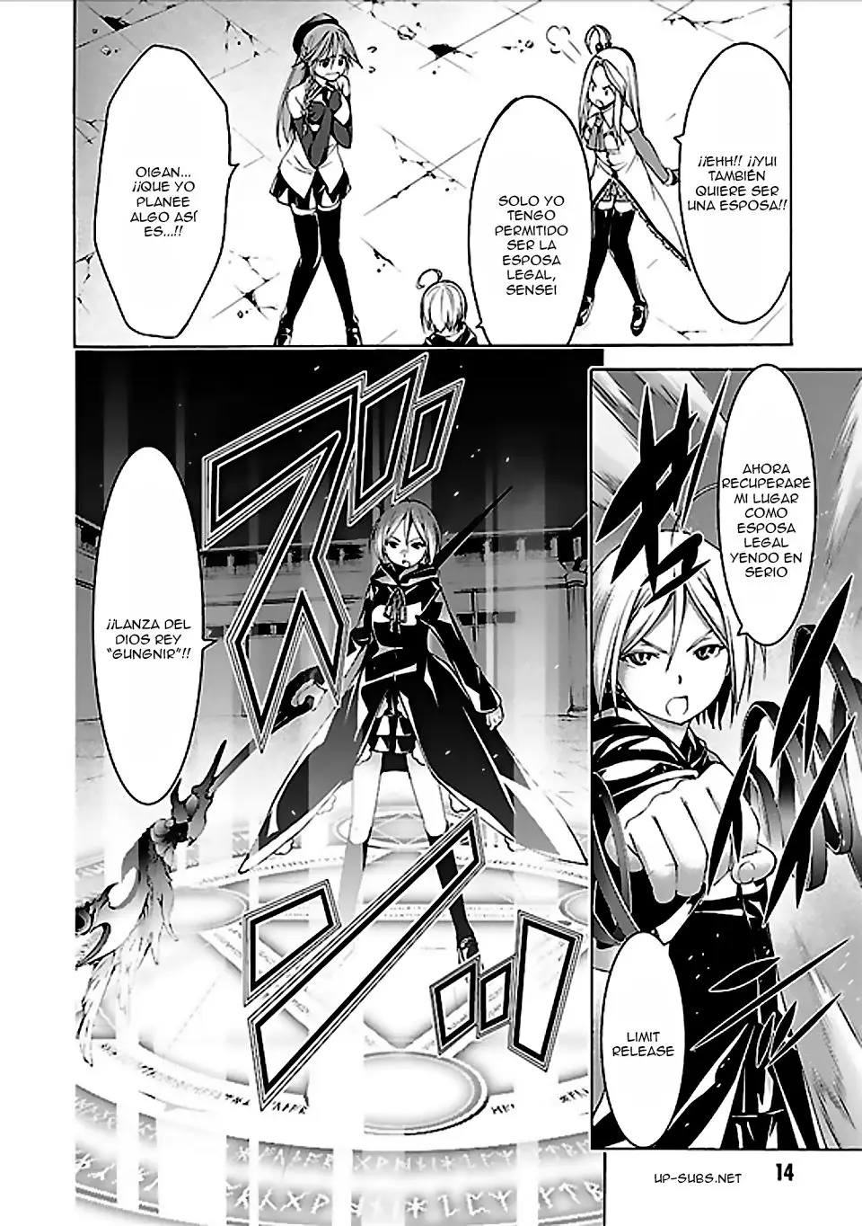 Trinity Seven: 7-Nin no Mahoutsukai capítulo 60 página 15