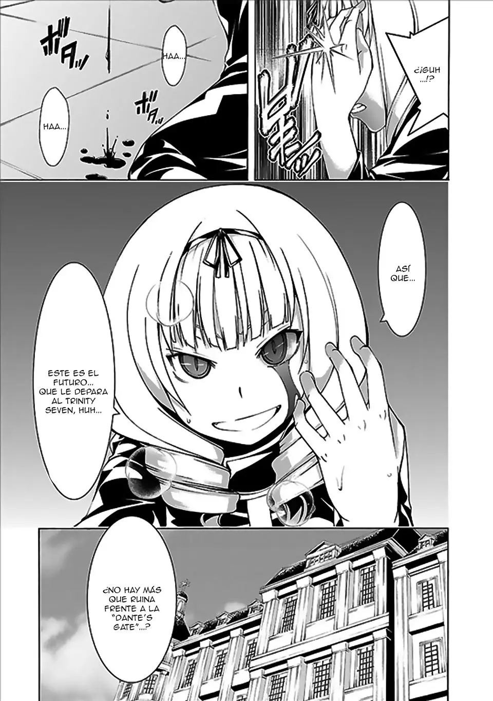 Trinity Seven: 7-Nin no Mahoutsukai capítulo 61 página 7