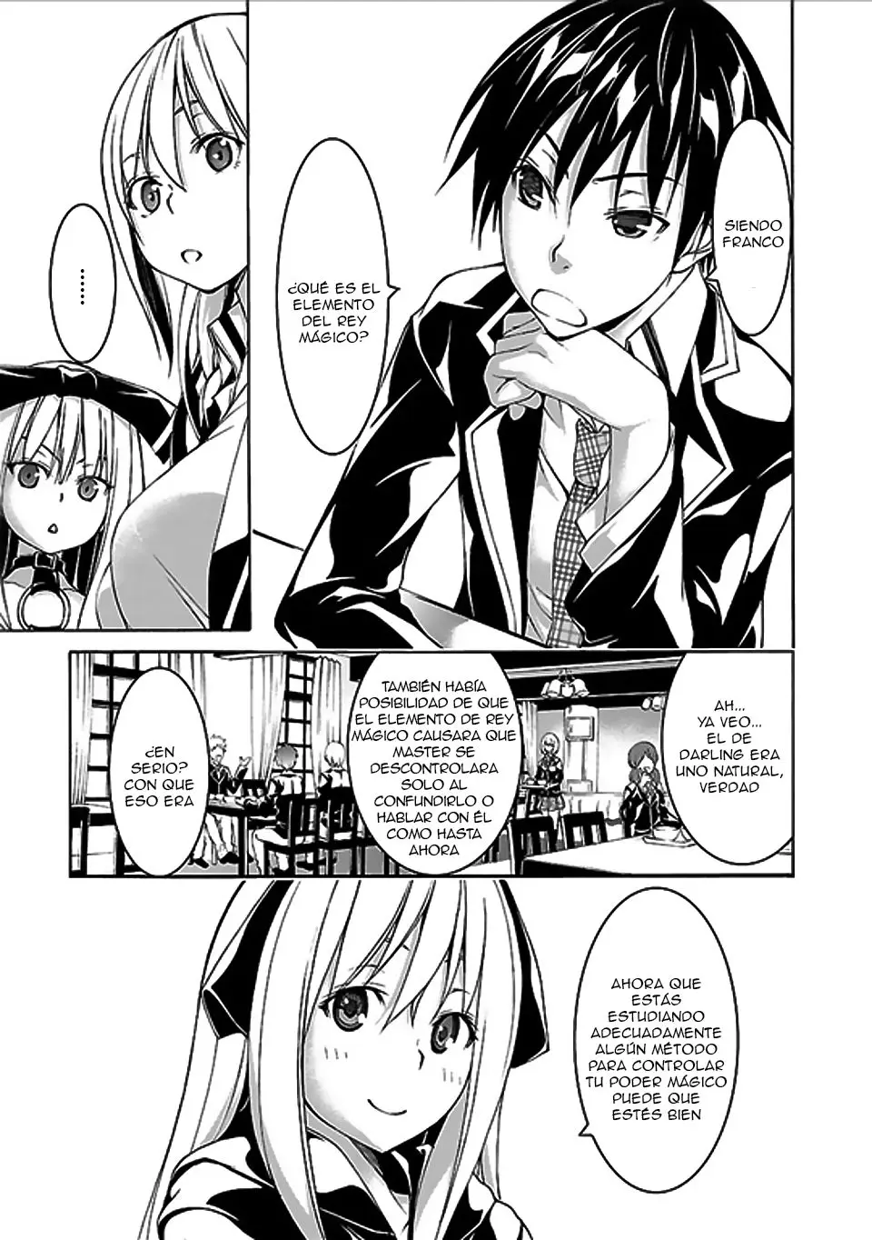 Trinity Seven: 7-Nin no Mahoutsukai capítulo 61 página 11