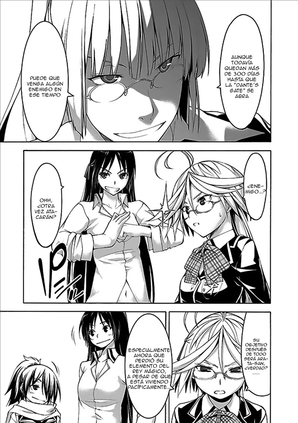 Trinity Seven: 7-Nin no Mahoutsukai capítulo 61 página 17