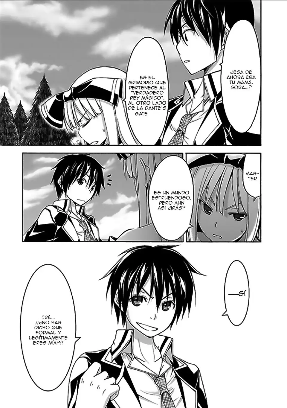 Trinity Seven: 7-Nin no Mahoutsukai capítulo 62 página 25
