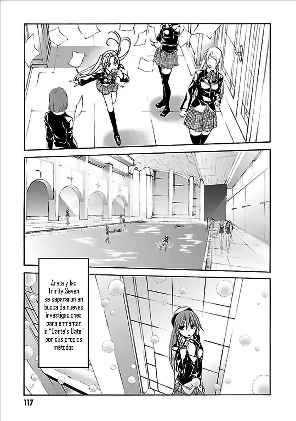 Trinity Seven: 7-Nin no Mahoutsukai capítulo 62 página 31