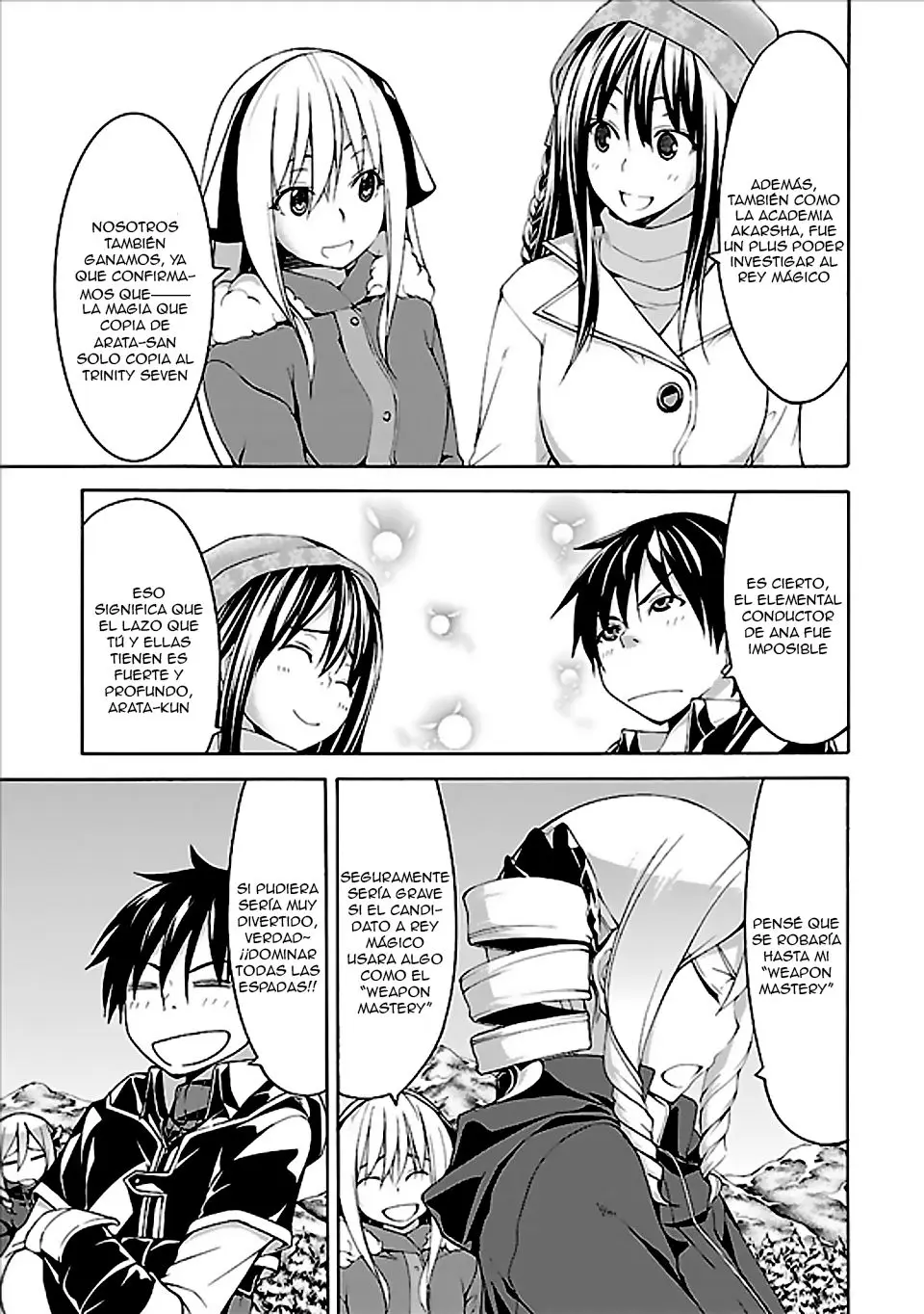 Trinity Seven: 7-Nin no Mahoutsukai capítulo 63 página 7