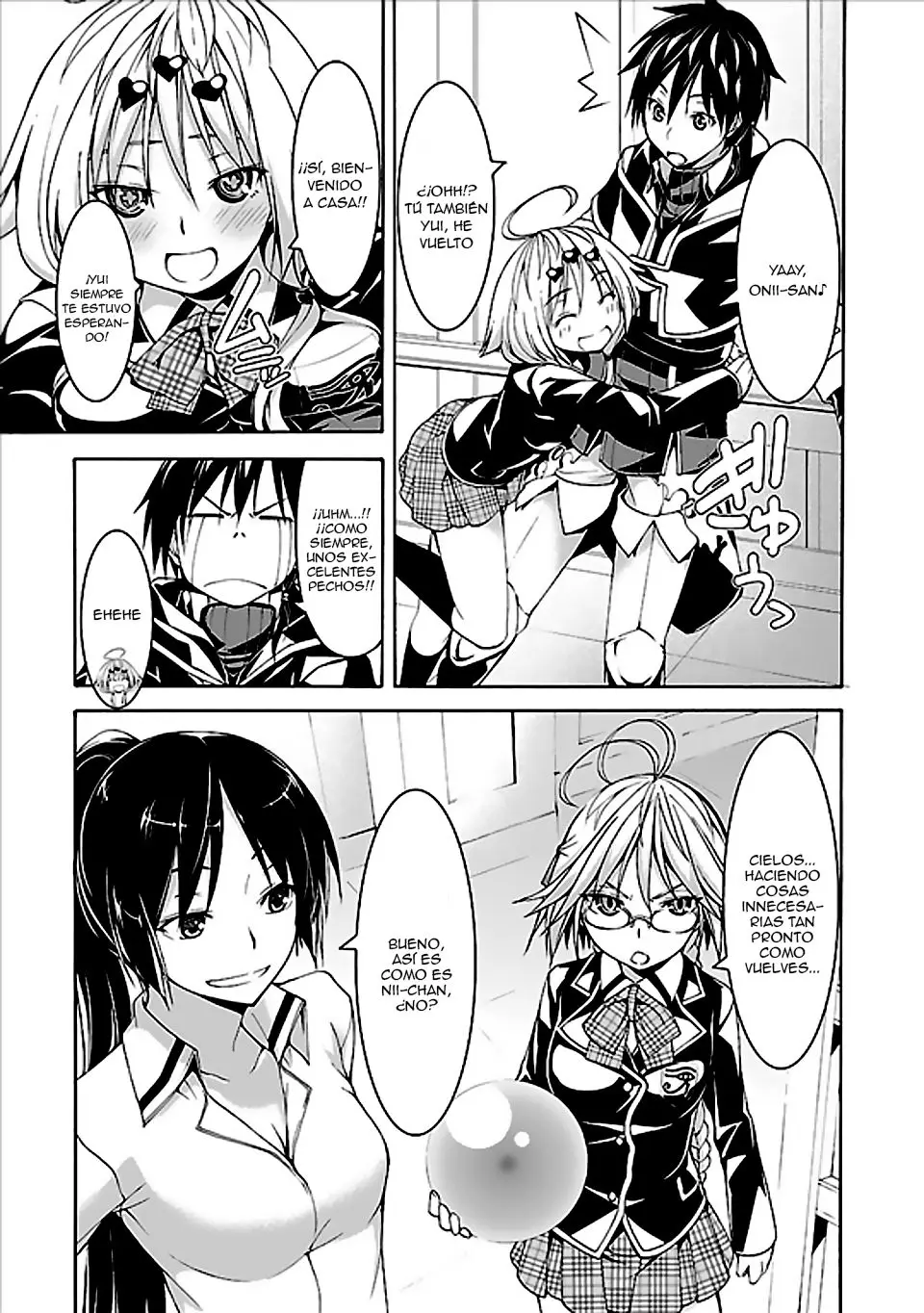 Trinity Seven: 7-Nin no Mahoutsukai capítulo 63 página 13