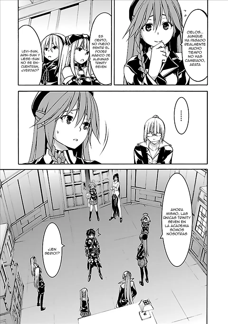 Trinity Seven: 7-Nin no Mahoutsukai capítulo 63 página 15