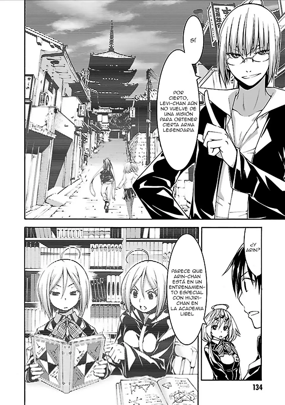 Trinity Seven: 7-Nin no Mahoutsukai capítulo 63 página 16