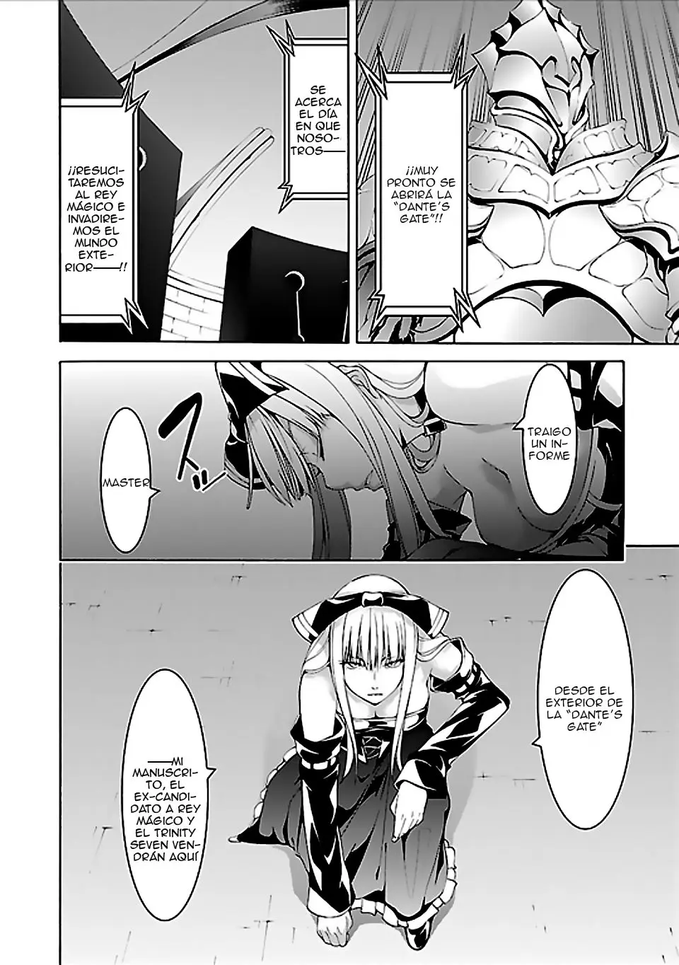 Trinity Seven: 7-Nin no Mahoutsukai capítulo 63 página 33