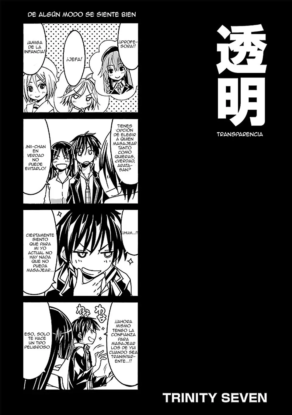 Trinity Seven: 7-Nin no Mahoutsukai capítulo 63 página 40