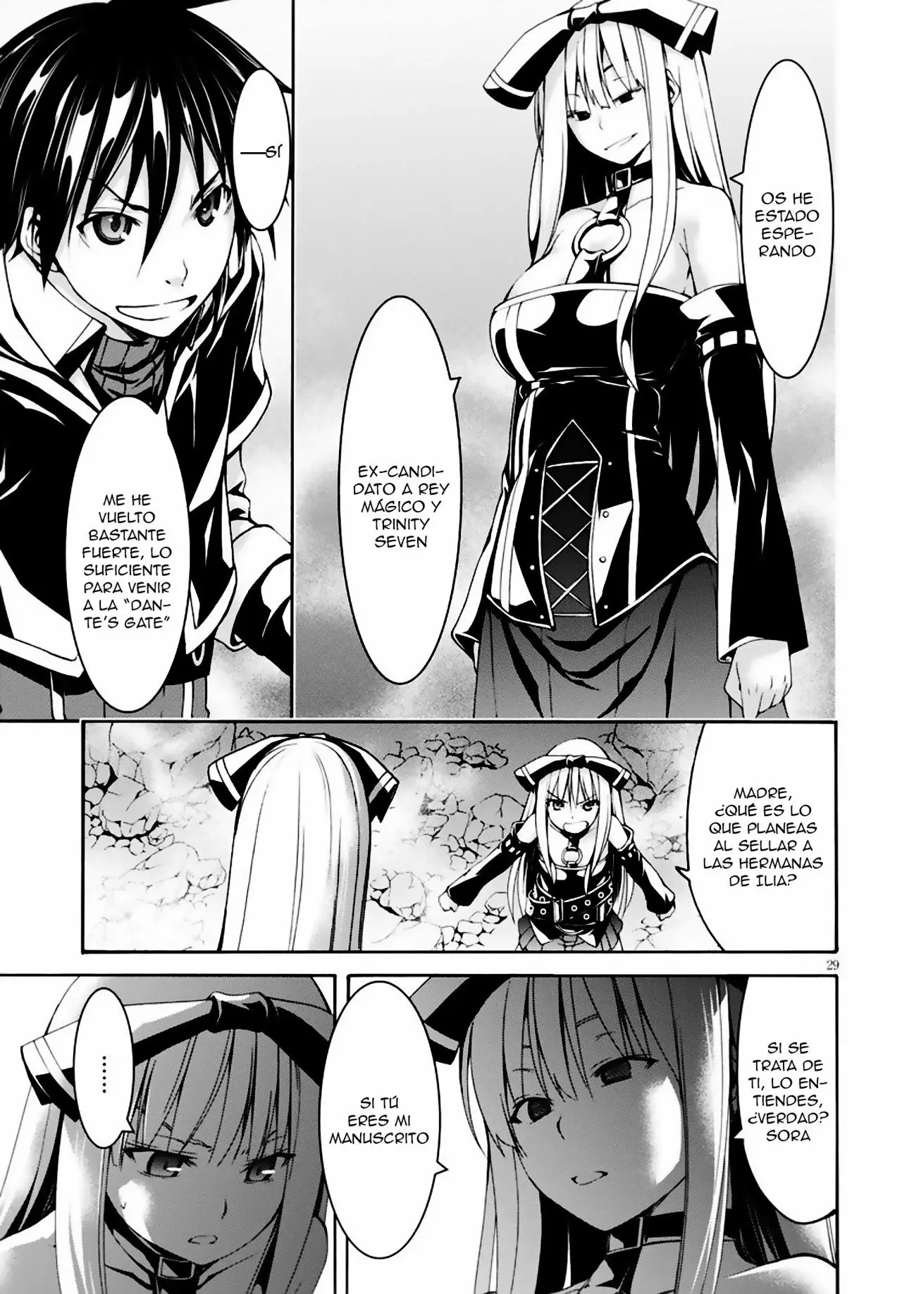 Trinity Seven: 7-Nin no Mahoutsukai capítulo 64 página 37