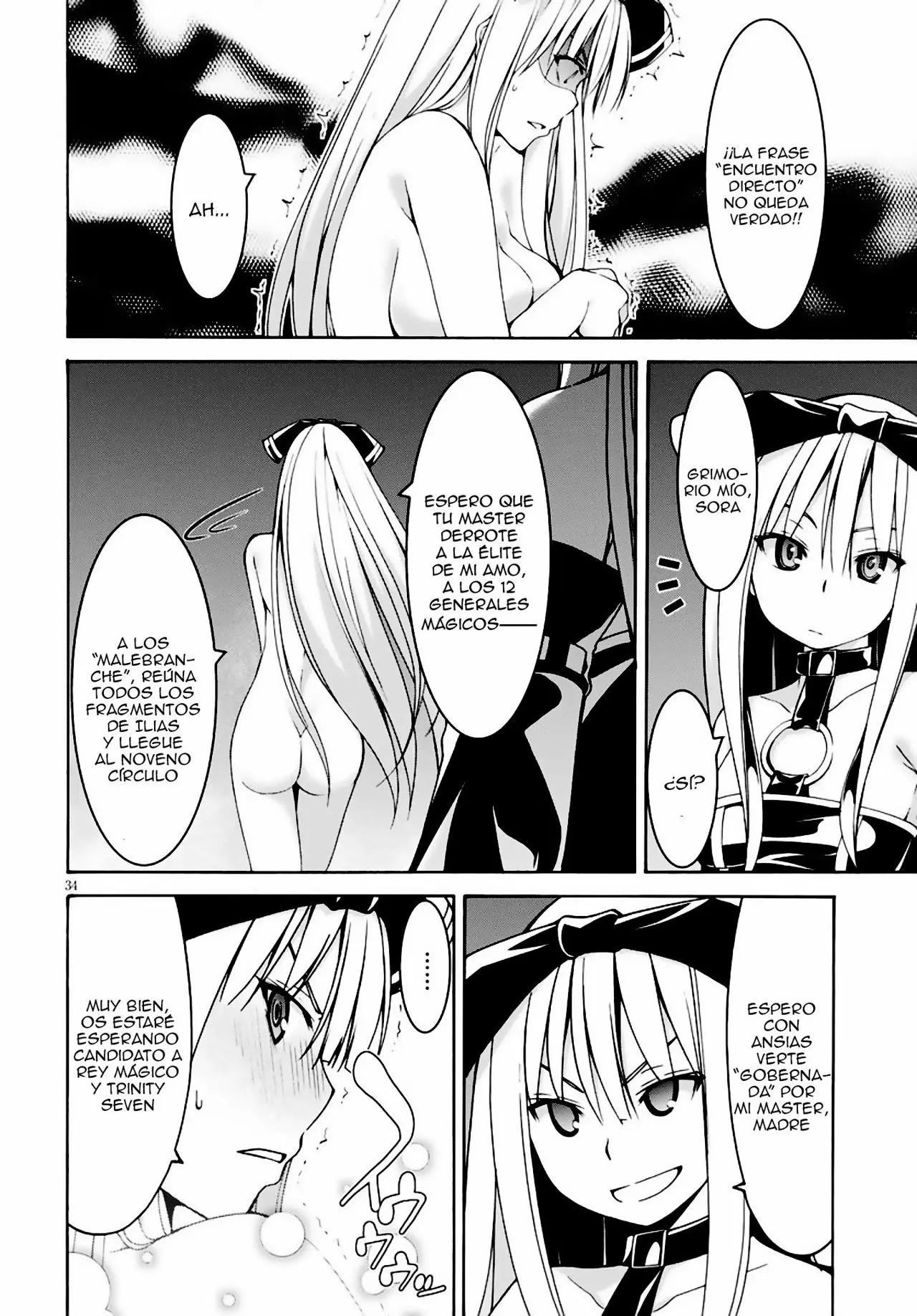 Trinity Seven: 7-Nin no Mahoutsukai capítulo 64 página 41