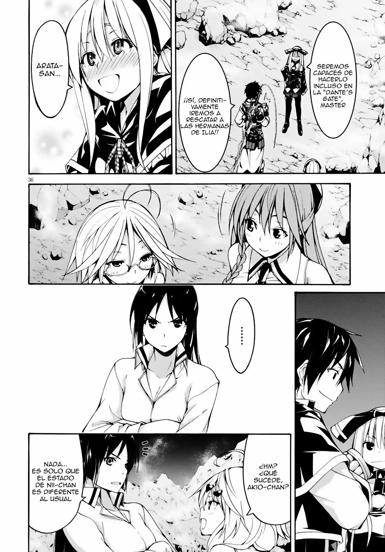 Trinity Seven: 7-Nin no Mahoutsukai capítulo 64 página 43