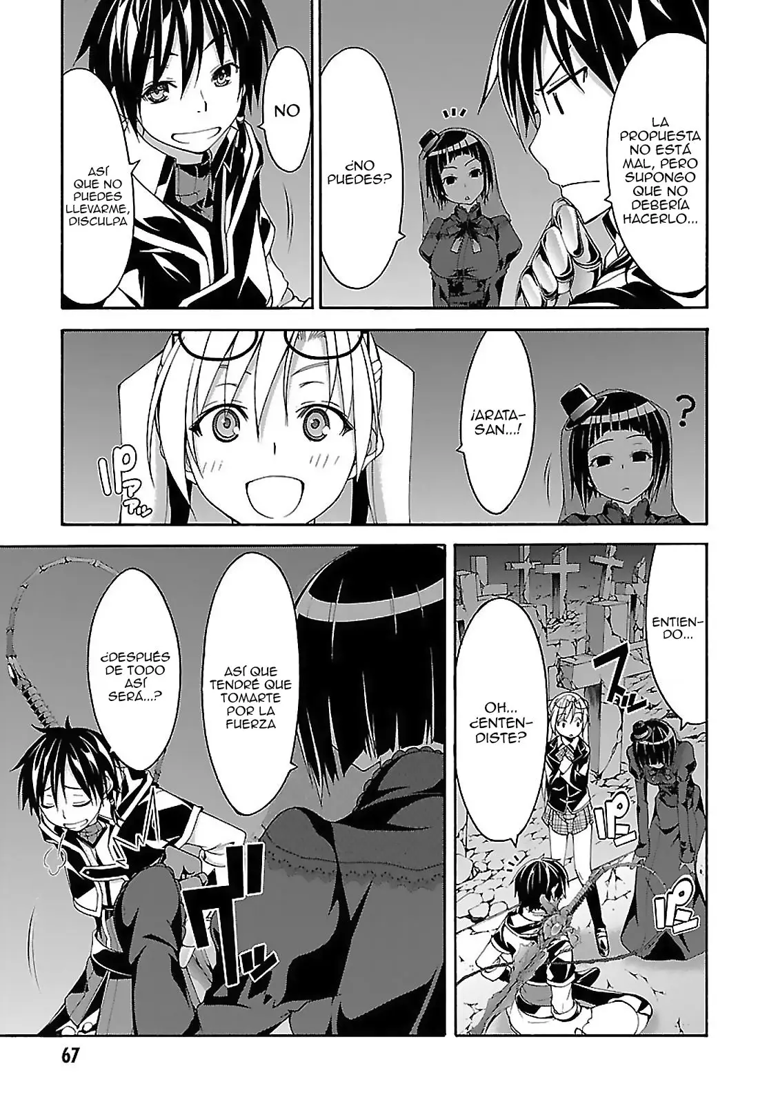 Trinity Seven: 7-Nin no Mahoutsukai capítulo 65 página 24
