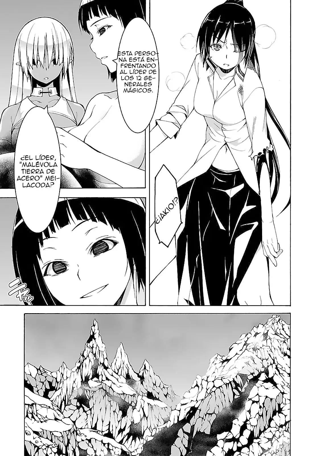 Trinity Seven: 7-Nin no Mahoutsukai capítulo 67 página 12