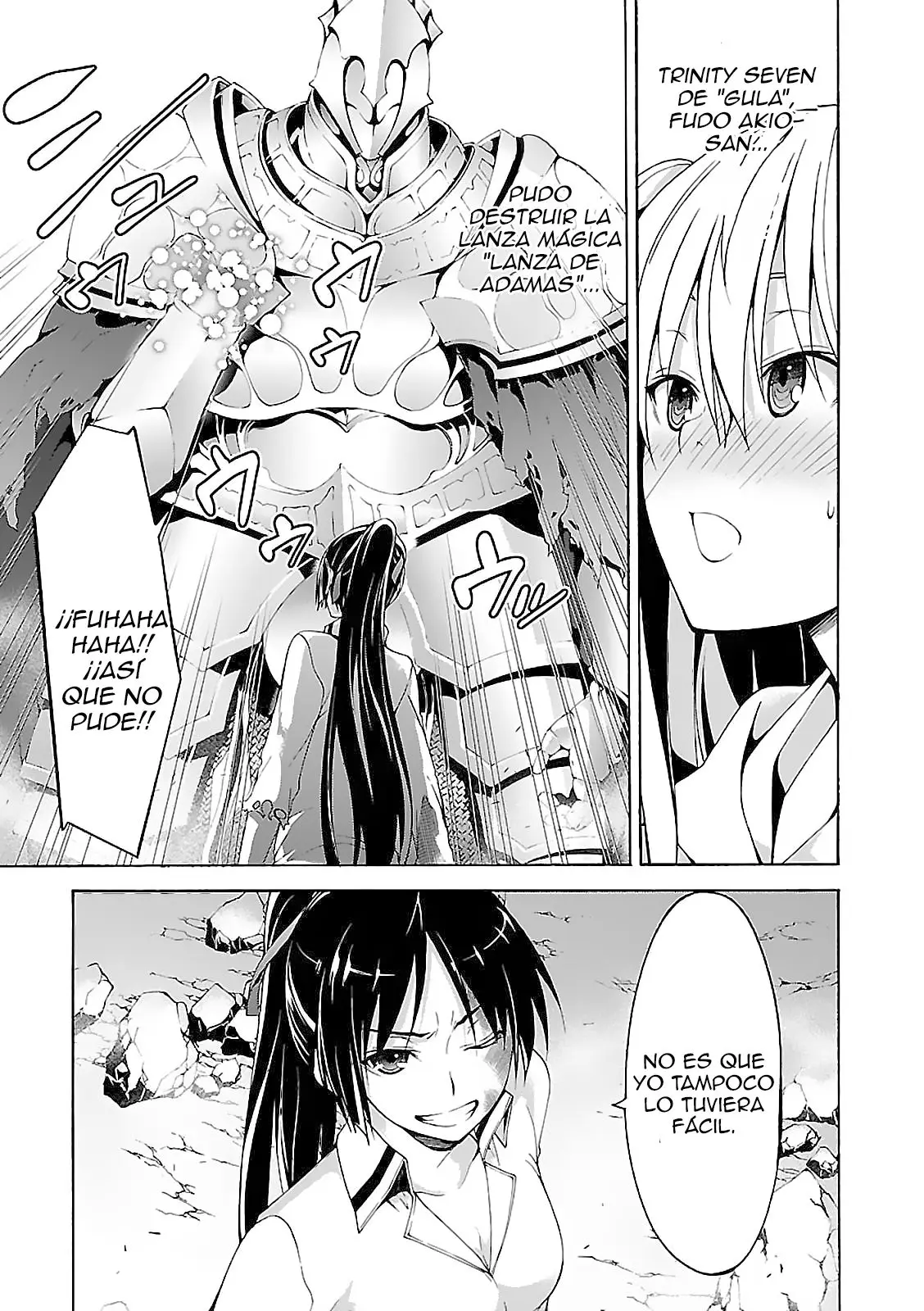 Trinity Seven: 7-Nin no Mahoutsukai capítulo 67 página 17