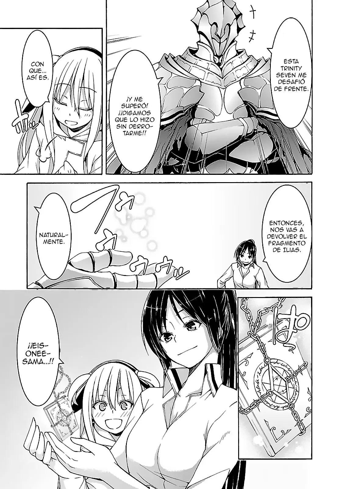 Trinity Seven: 7-Nin no Mahoutsukai capítulo 69 página 19