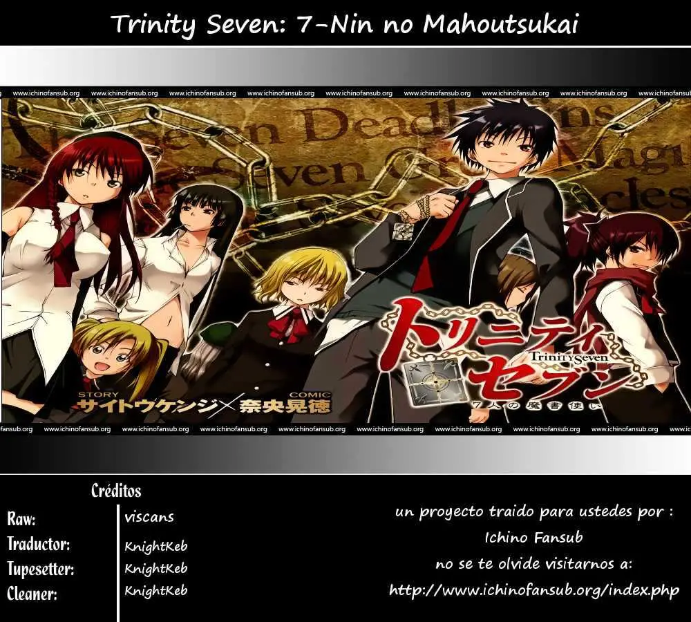 Trinity Seven: 7-Nin no Mahoutsukai capítulo 7 página 36