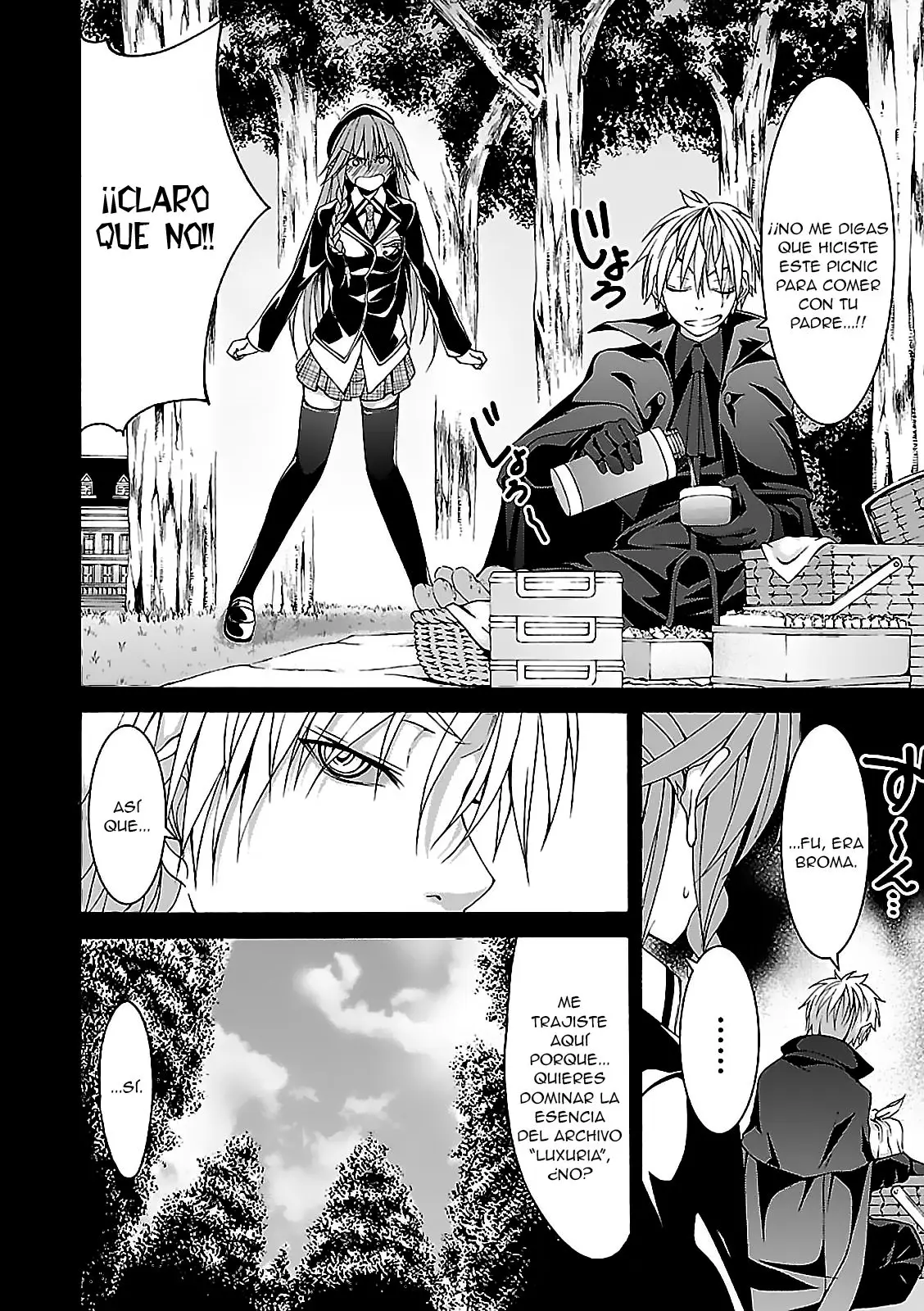 Trinity Seven: 7-Nin no Mahoutsukai capítulo 70 página 6