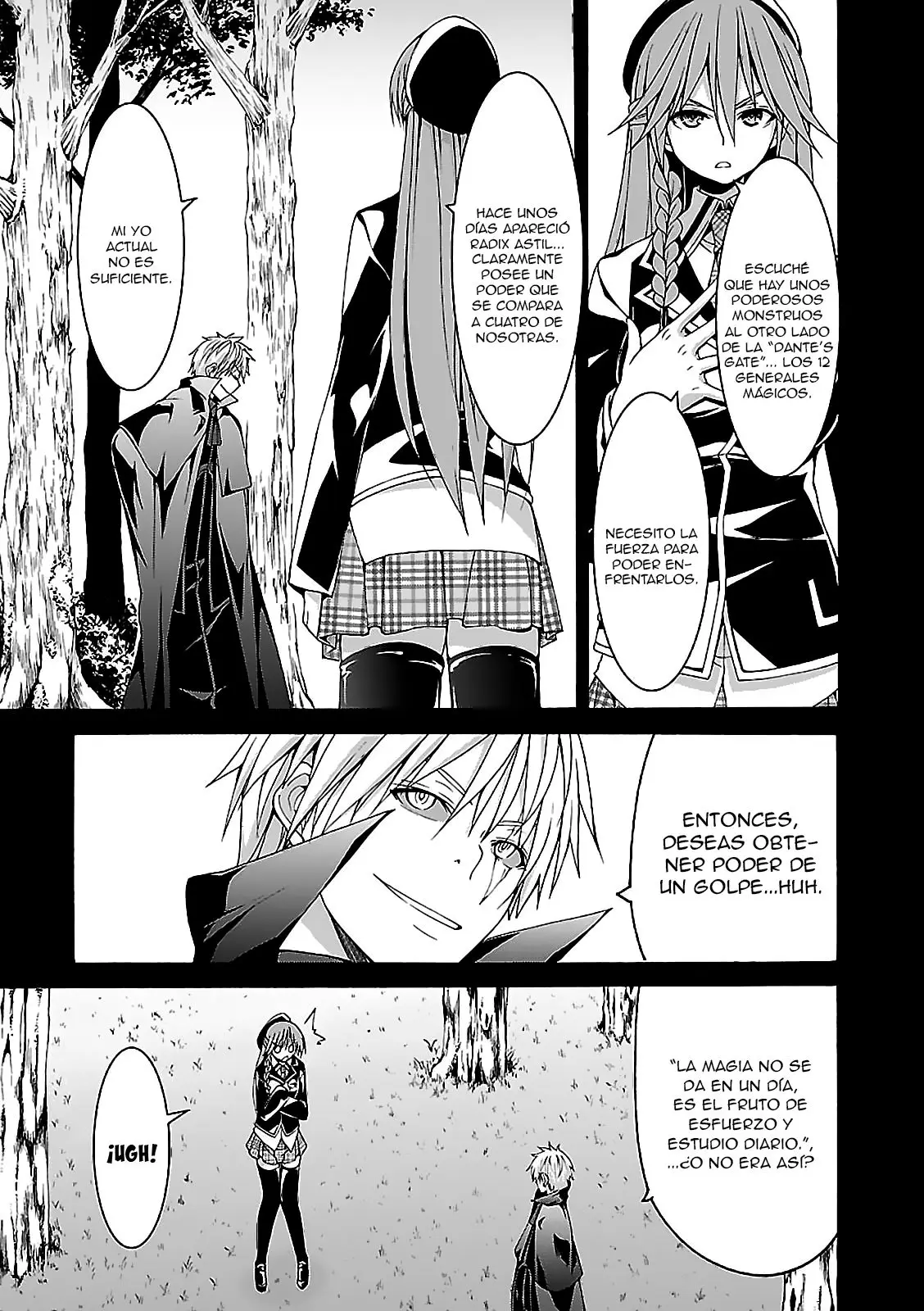 Trinity Seven: 7-Nin no Mahoutsukai capítulo 70 página 7