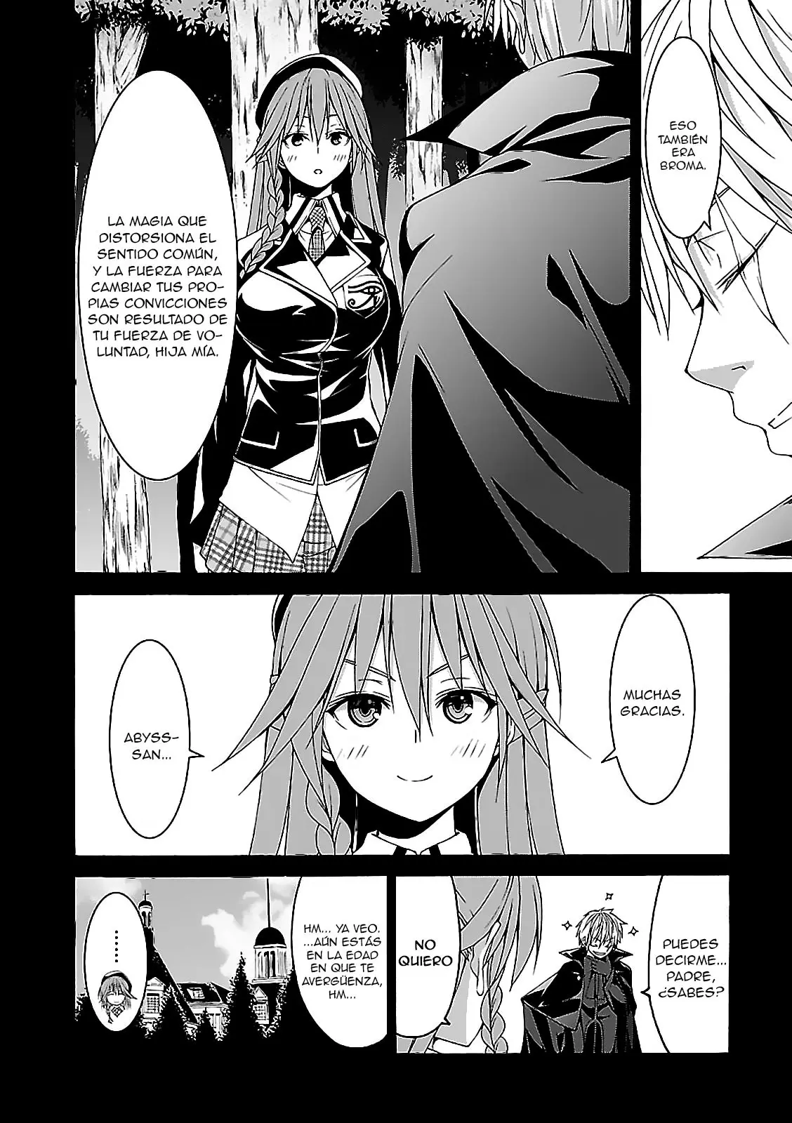 Trinity Seven: 7-Nin no Mahoutsukai capítulo 70 página 8