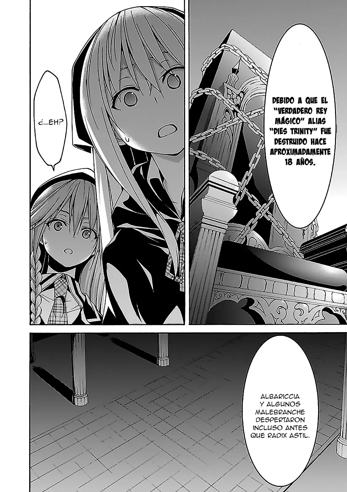 Trinity Seven: 7-Nin no Mahoutsukai capítulo 70 página 32