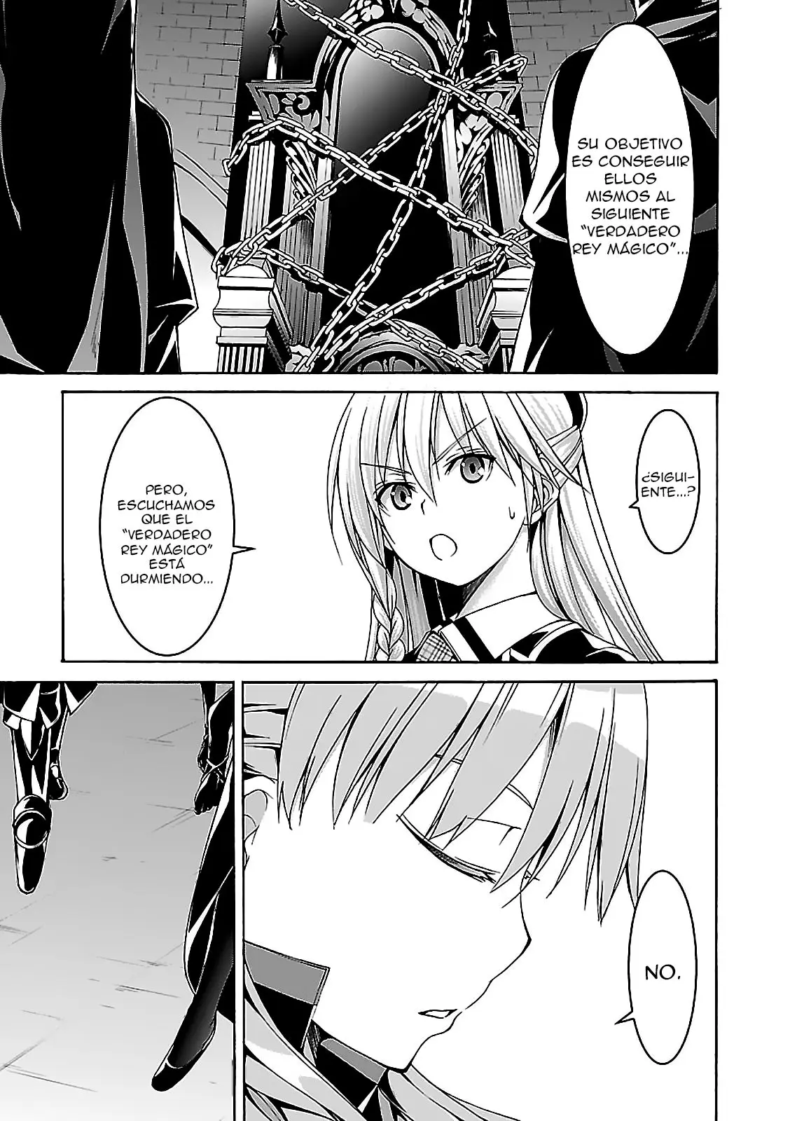 Trinity Seven: 7-Nin no Mahoutsukai capítulo 70 página 33