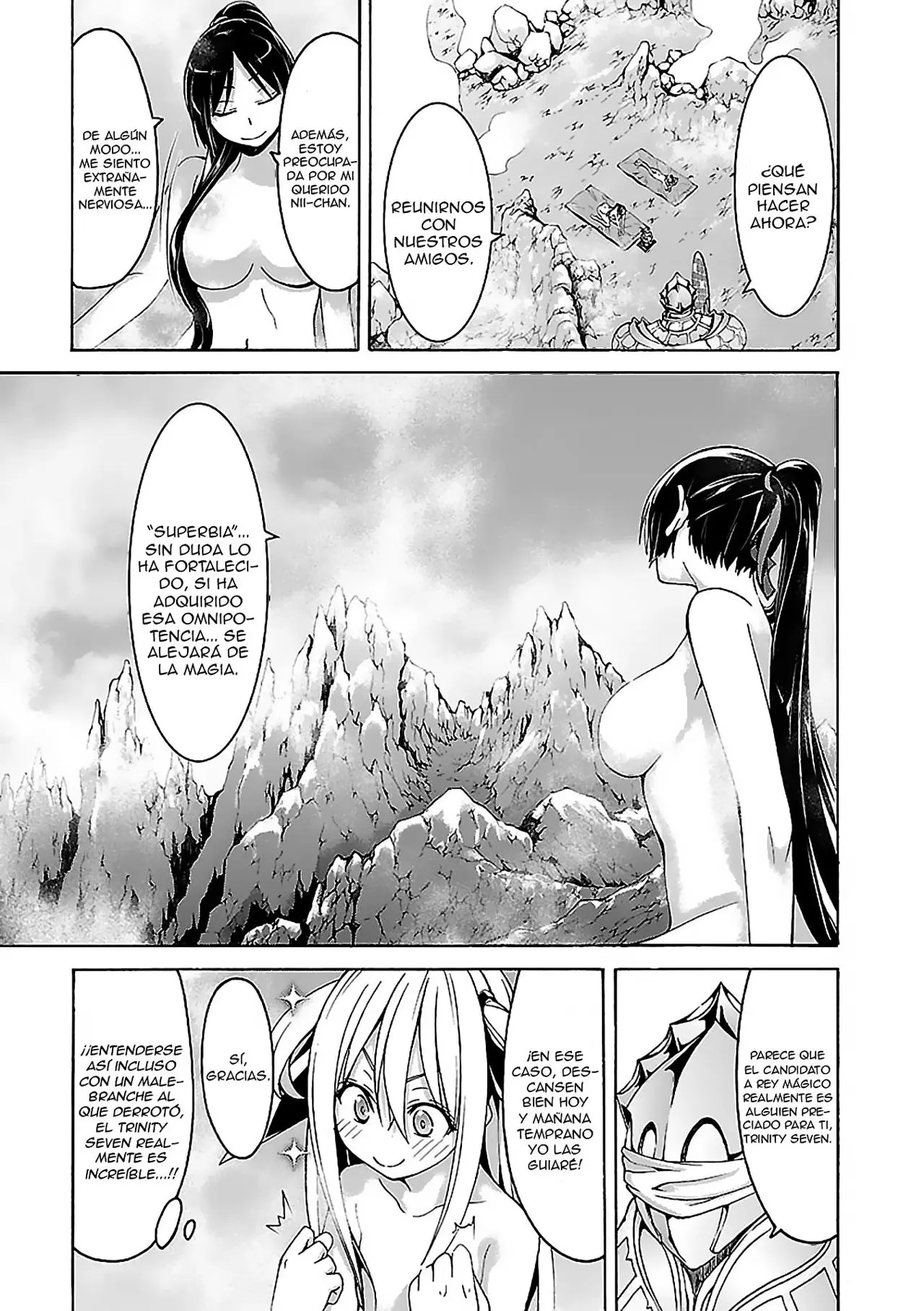 Trinity Seven: 7-Nin no Mahoutsukai capítulo 71 página 15