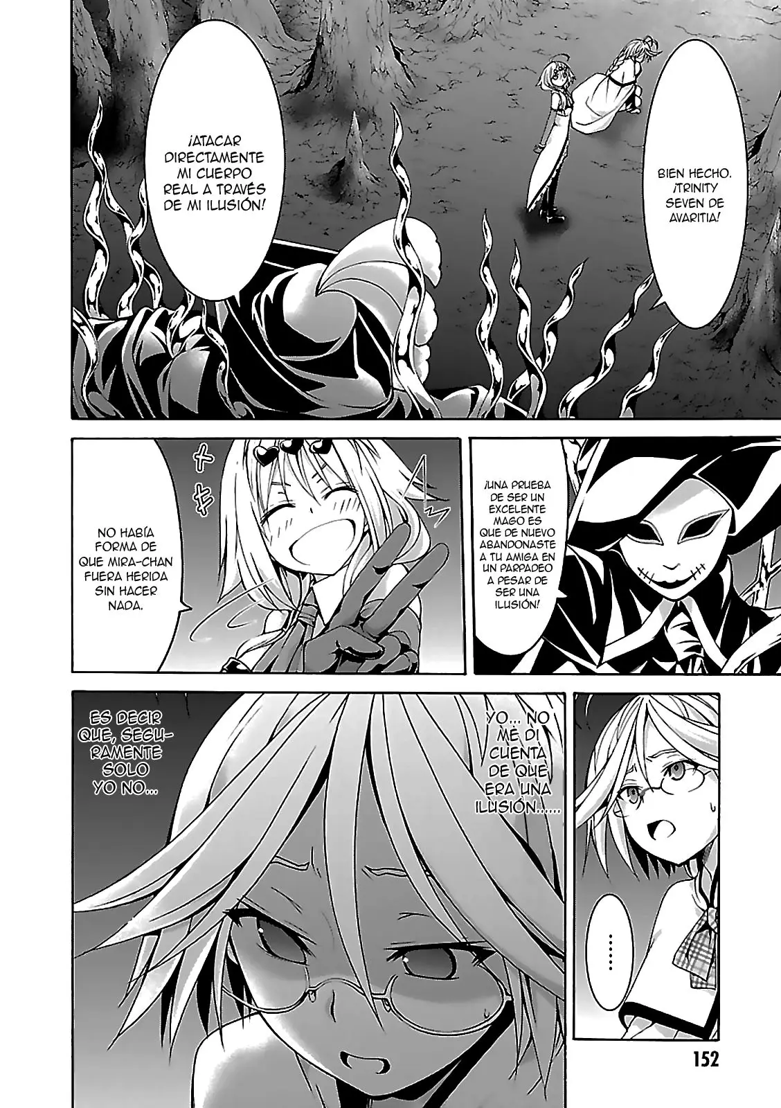 Trinity Seven: 7-Nin no Mahoutsukai capítulo 72 página 21