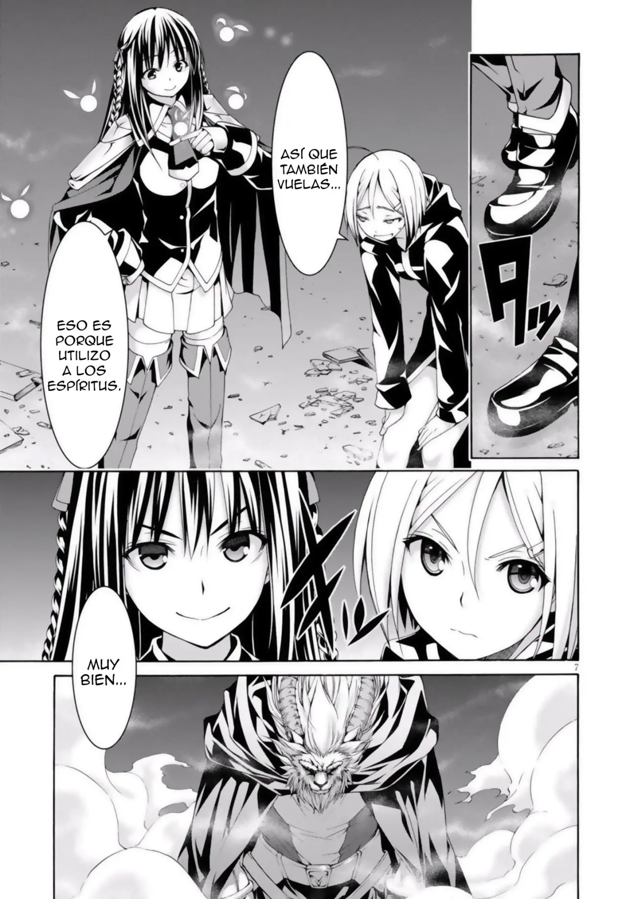 Trinity Seven: 7-Nin no Mahoutsukai capítulo 73 página 12