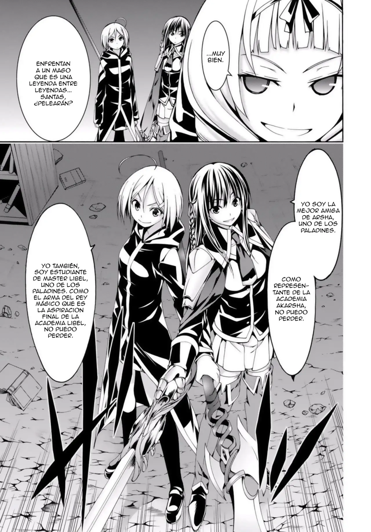 Trinity Seven: 7-Nin no Mahoutsukai capítulo 73 página 18