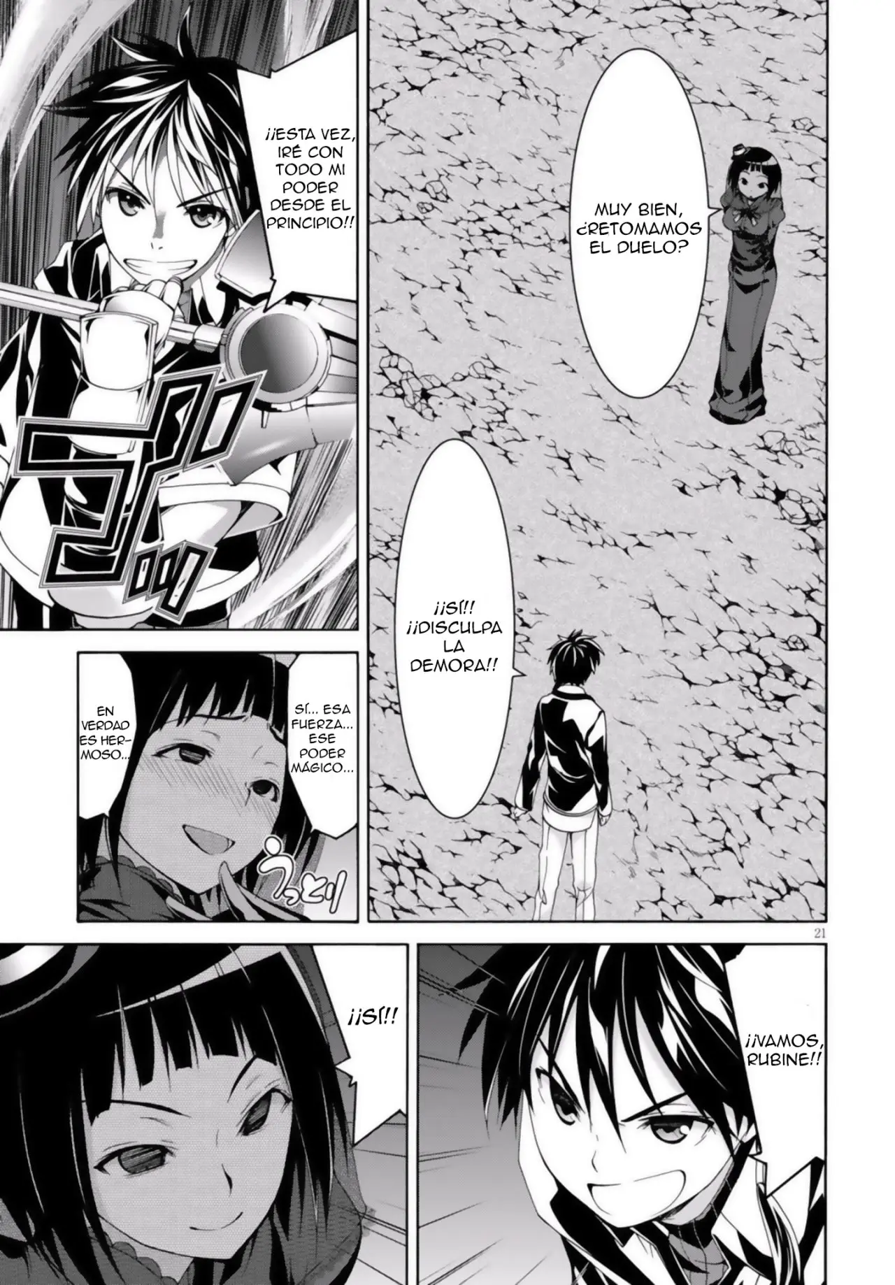 Trinity Seven: 7-Nin no Mahoutsukai capítulo 73 página 26