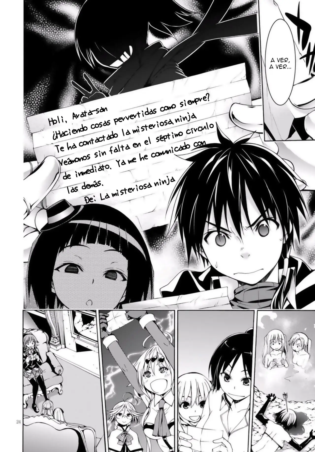 Trinity Seven: 7-Nin no Mahoutsukai capítulo 73 página 29