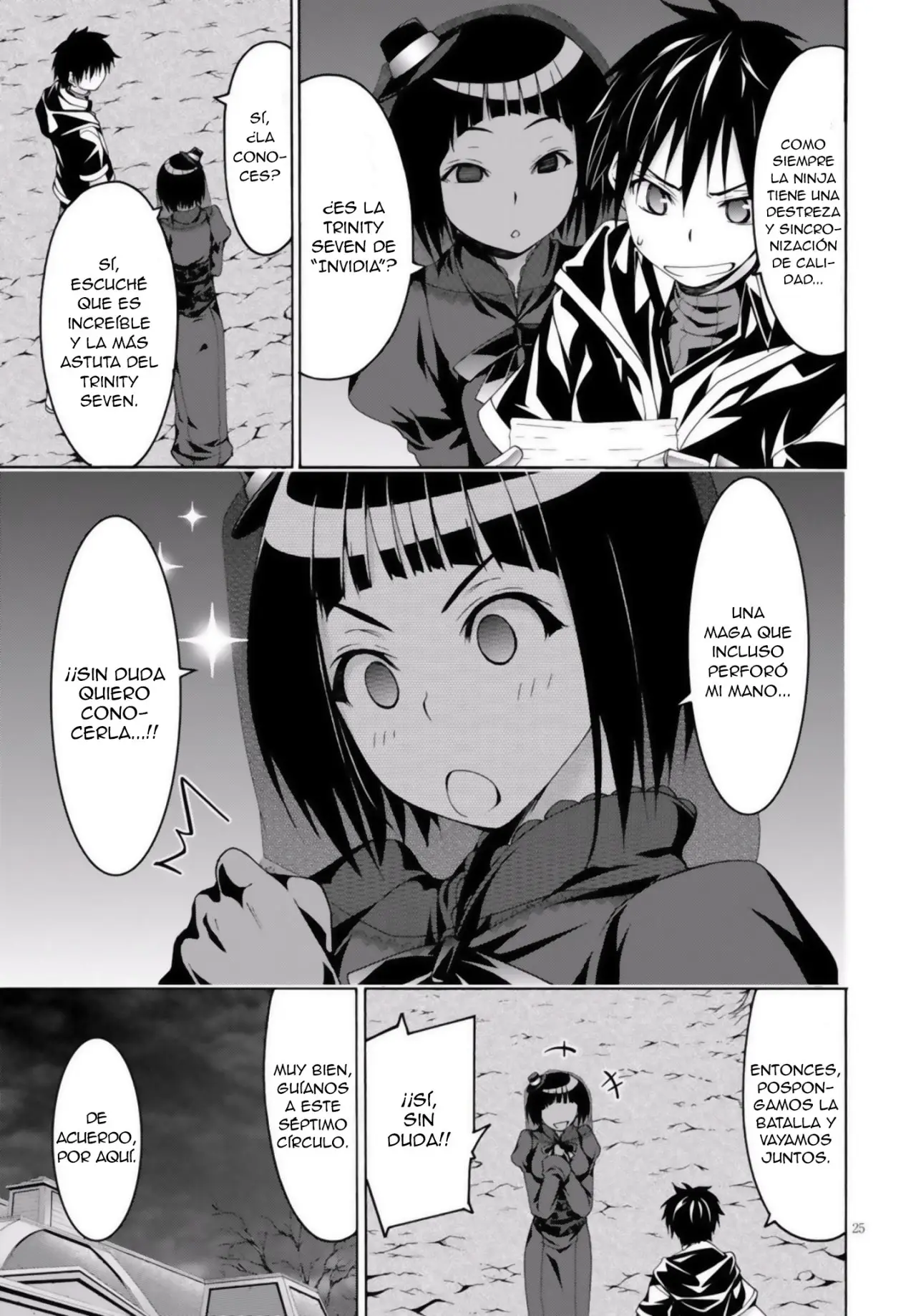 Trinity Seven: 7-Nin no Mahoutsukai capítulo 73 página 30