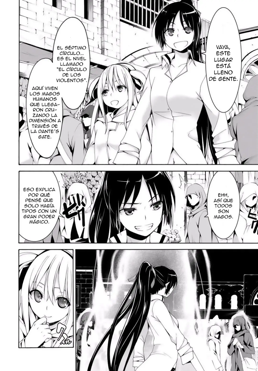 Trinity Seven: 7-Nin no Mahoutsukai capítulo 74 página 6