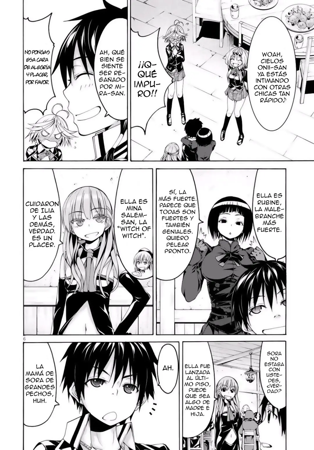 Trinity Seven: 7-Nin no Mahoutsukai capítulo 74 página 10
