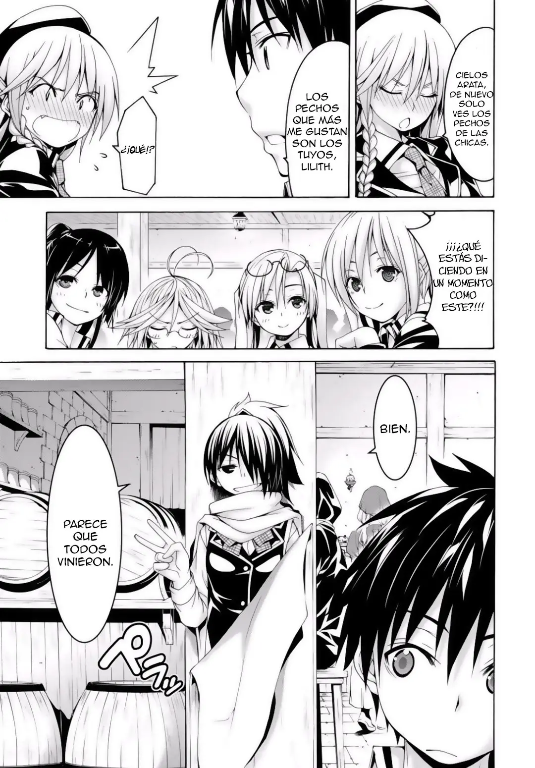 Trinity Seven: 7-Nin no Mahoutsukai capítulo 74 página 11