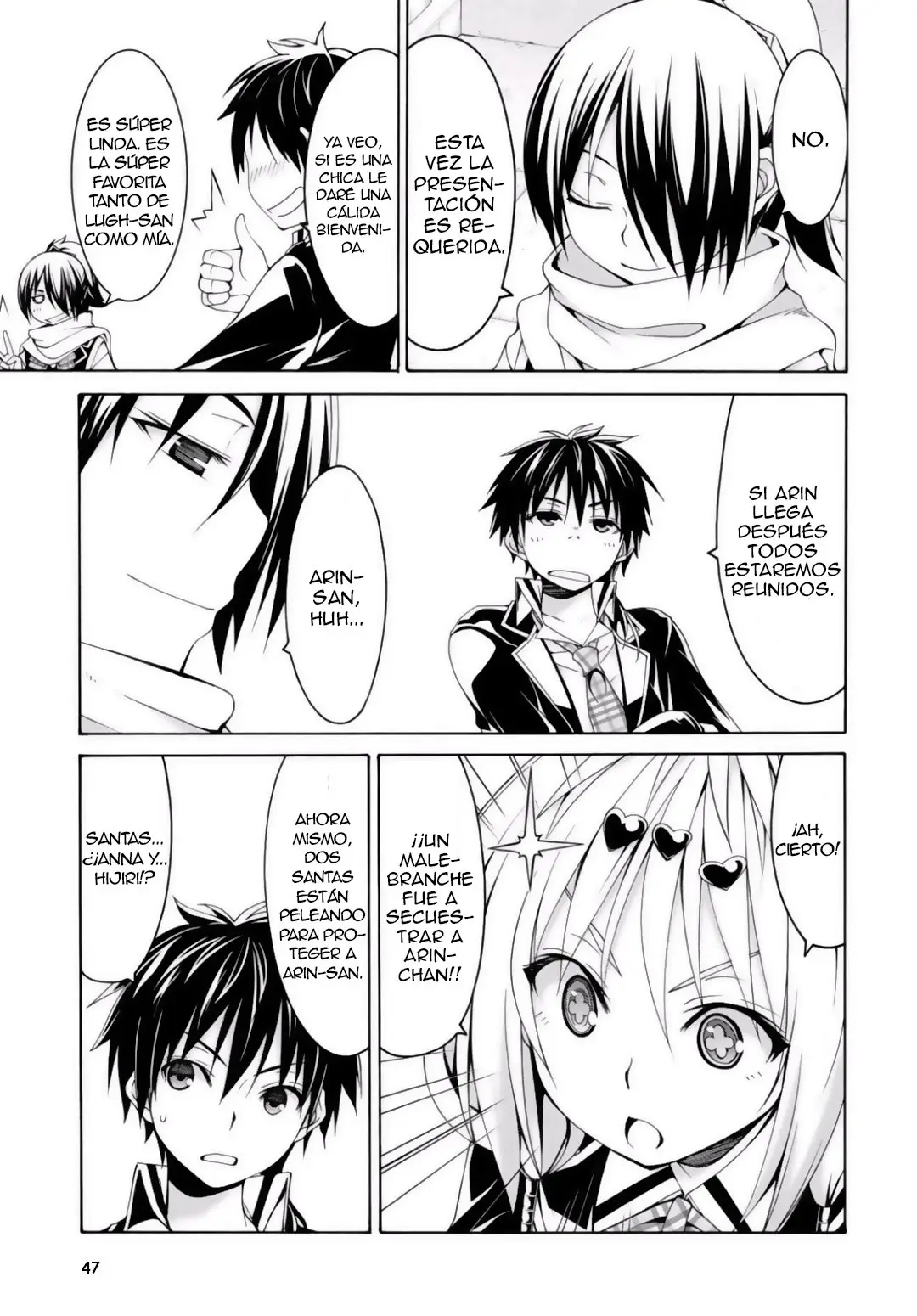Trinity Seven: 7-Nin no Mahoutsukai capítulo 74 página 13