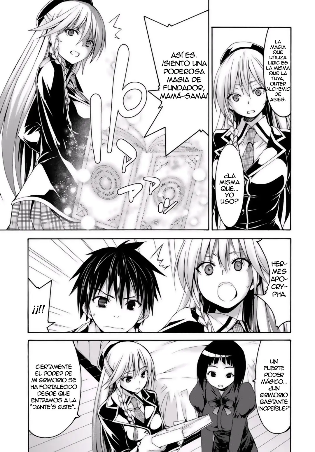 Trinity Seven: 7-Nin no Mahoutsukai capítulo 75 página 30