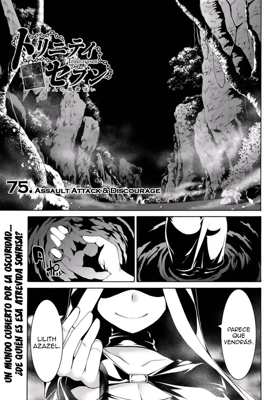 Trinity Seven: 7-Nin no Mahoutsukai capítulo 76 página 2