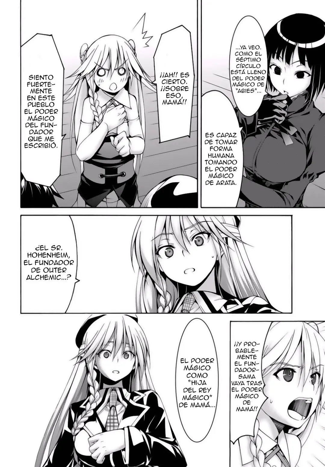 Trinity Seven: 7-Nin no Mahoutsukai capítulo 76 página 7