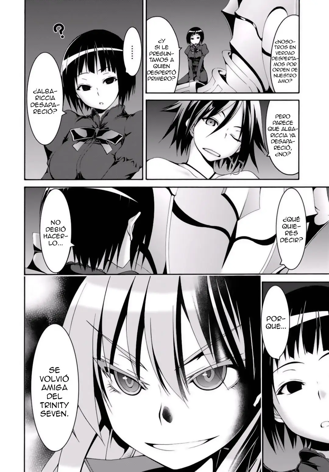 Trinity Seven: 7-Nin no Mahoutsukai capítulo 76 página 21