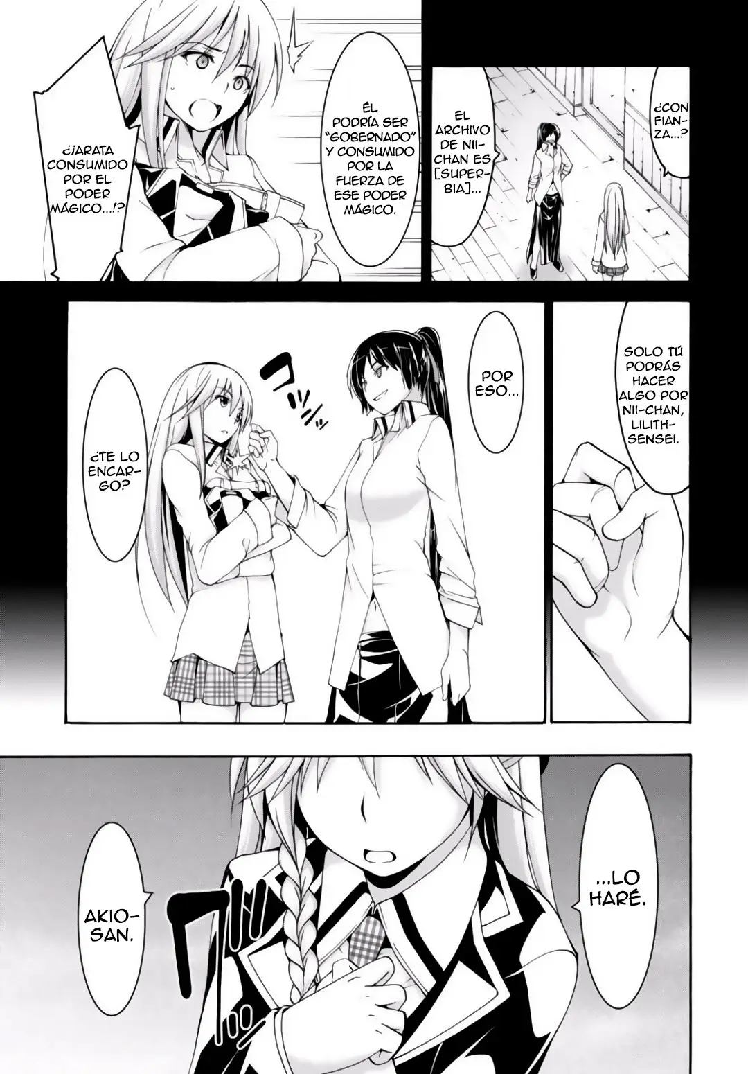 Trinity Seven: 7-Nin no Mahoutsukai capítulo 77 página 26