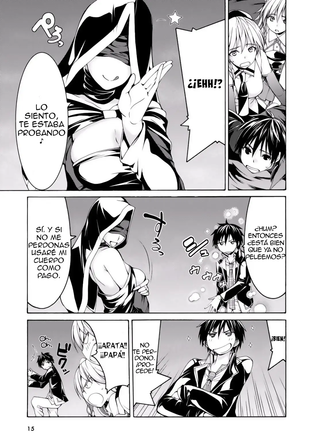 Trinity Seven: 7-Nin no Mahoutsukai capítulo 78 página 17