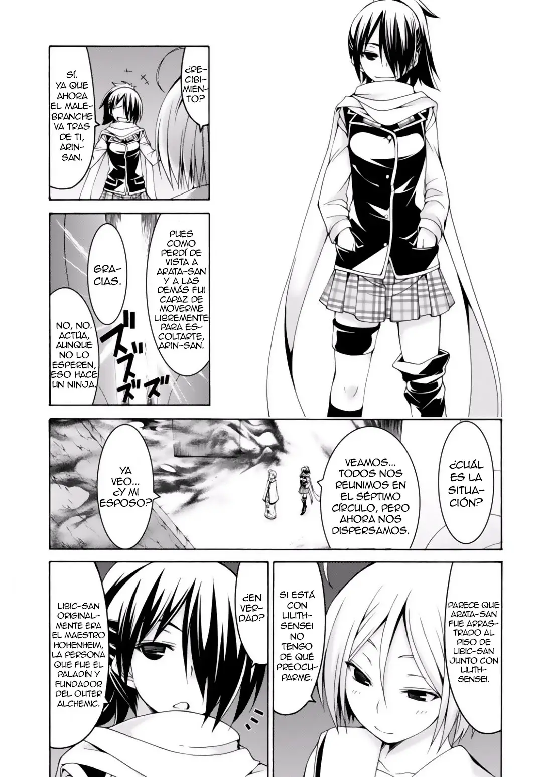 Trinity Seven: 7-Nin no Mahoutsukai capítulo 78 página 23