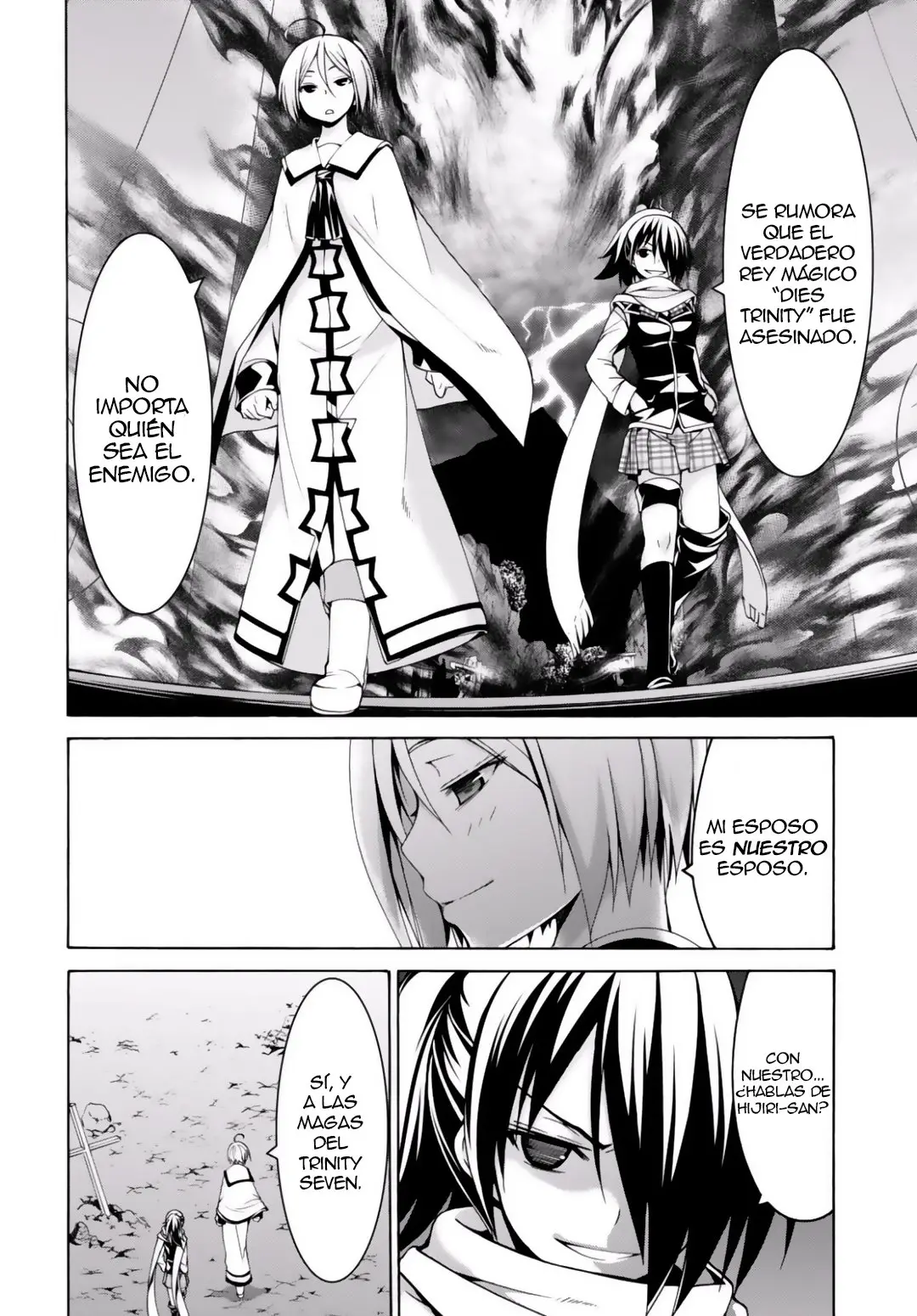 Trinity Seven: 7-Nin no Mahoutsukai capítulo 78 página 24