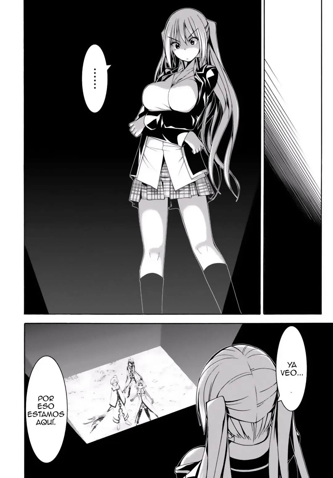 Trinity Seven: 7-Nin no Mahoutsukai capítulo 79 página 17